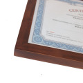 High solid photo frame document wall painting A4 authorization certificate photo frame